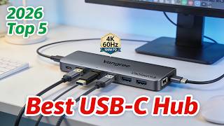 TOP 5: Best USB-C Hub for MacBook 2026 | Best USB-C Multiport Adapters