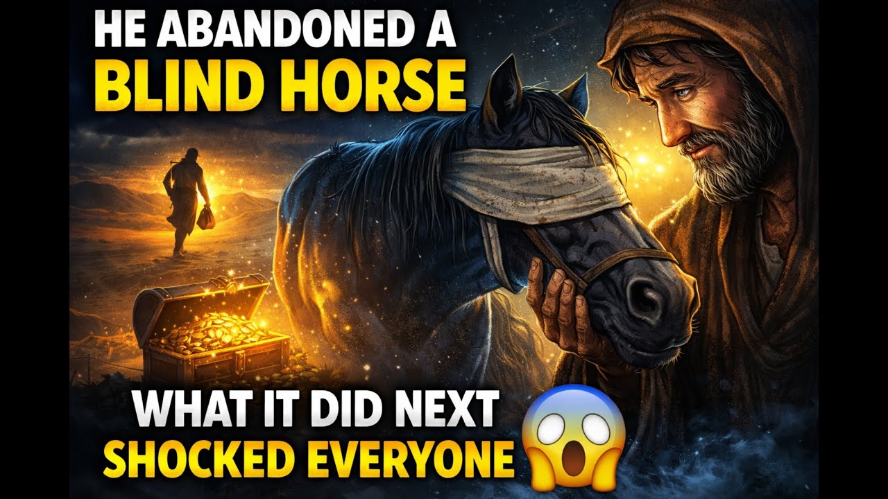 Он бросил слепую лошадь — то, что она сделала дальше, шокировало всех | Моральная история | STORY...