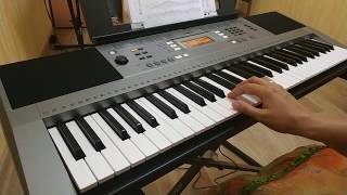 Как играть Гамму Ля минор на синтезаторе(натуральный, гармонический, мелодический Ля минор). Урок 17