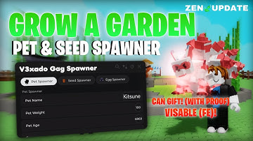 Latest FE Grow A Garden Script Pet Spawner | Zen Update 🧘‍♂️🍃 | 🆕 No Key & Direct Link 📜 No Ban ⛔️