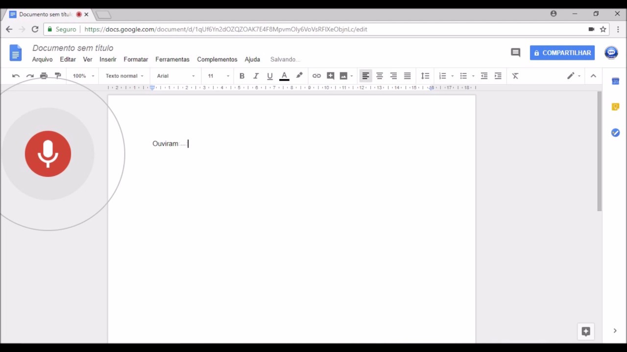 Converter Áudio em Texto Recurso Grátis YouTube