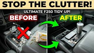 This F250 Organizer Helps Organize Your Cab