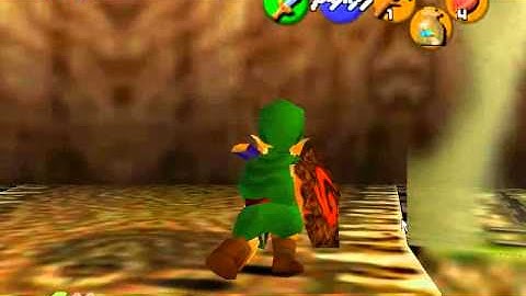 Zelda-OOT: Deku B1 Skip glitch