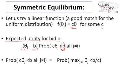 36 Bayesian Games and Auctions Week 5 6   5   Continuous First Price Auction 14 32