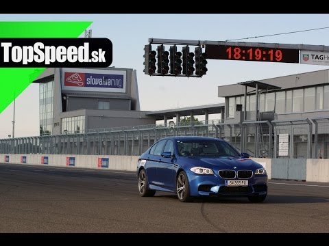 Test BMW M5 F10 SlovakiaRing TopSpeed.sk