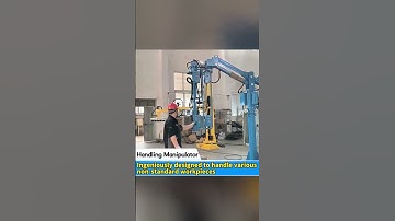 Manual handling manipulator for workshop