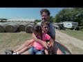 twins visited the farm, long vr video