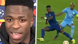 VINICIUS JR VÊ PELA PRIMEIRA VEZ SEU GOLAÇO CONTRA O CITY: 