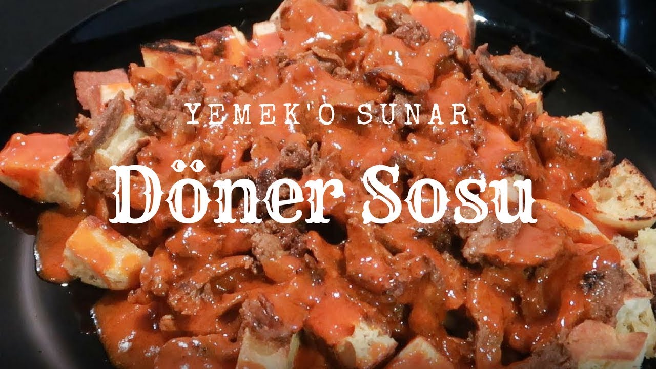 doner sosu nasil yapilir youtube food pork beef