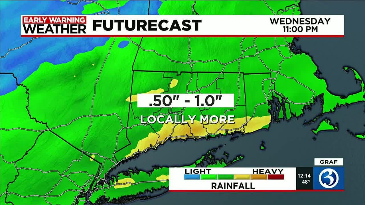 FORECAST: Rain coming, some of it may be heavy at times - YouTube