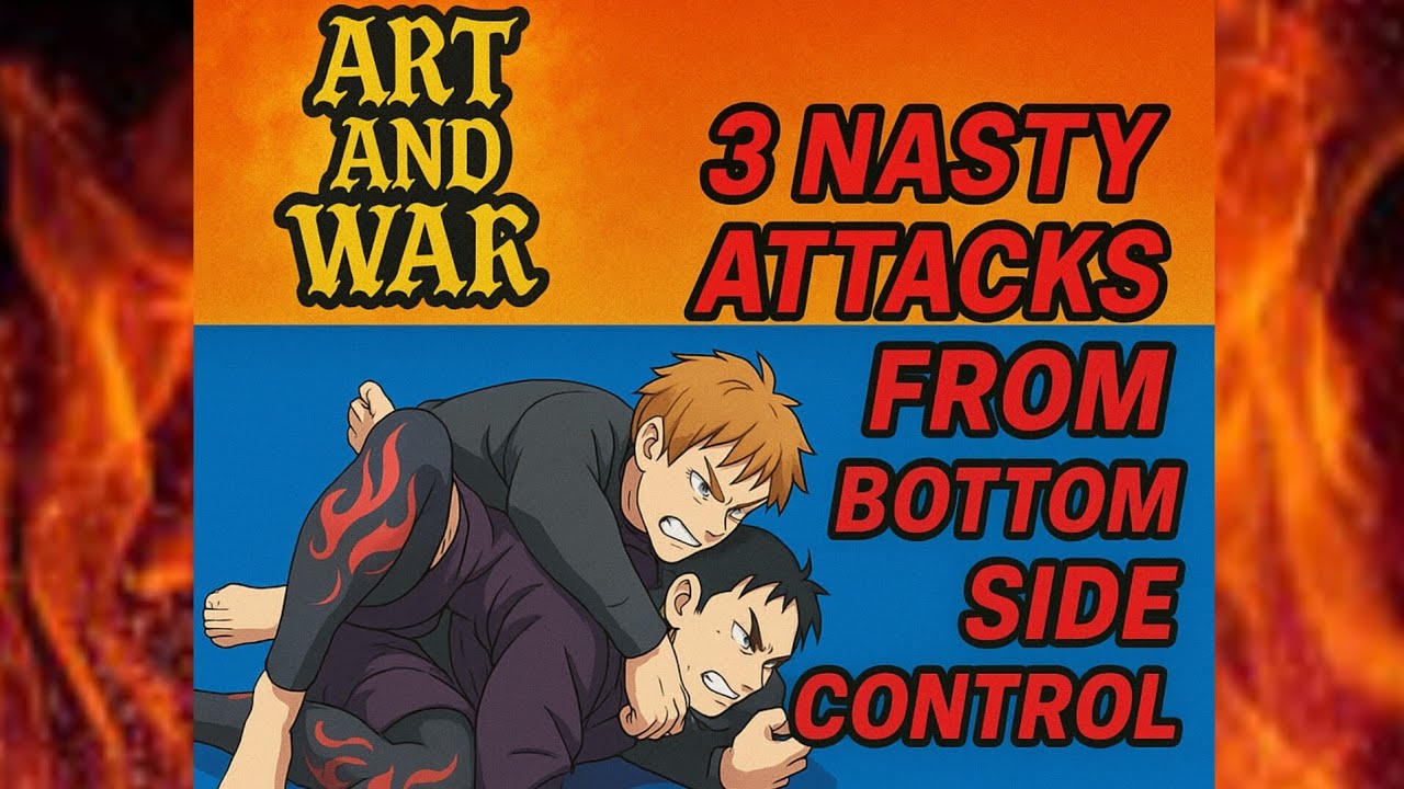 3 NASTY ATTACKS FROM BOTTOM SIDE CONTROL - YouTube