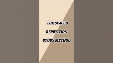 Spaced Repetition Study Method🔥 #studytips #viralvideo