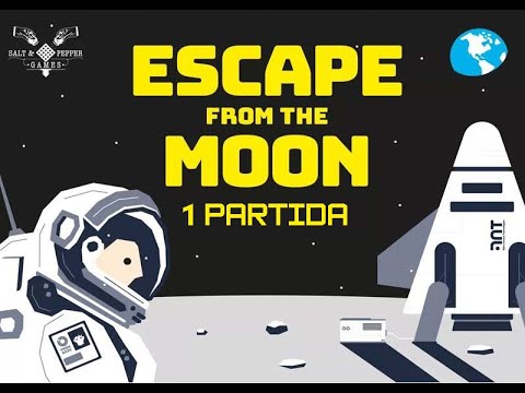 1 Partida: Escape From The Moon (solitario) - Turno Y Acción