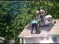 Thomas Hofus does roofing work