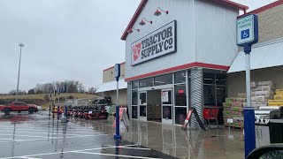 Cold Morning on my farm/ Tractor Supply boots a must