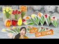 Tulip Flower Canes | Polymer Clay Cane Tutorial