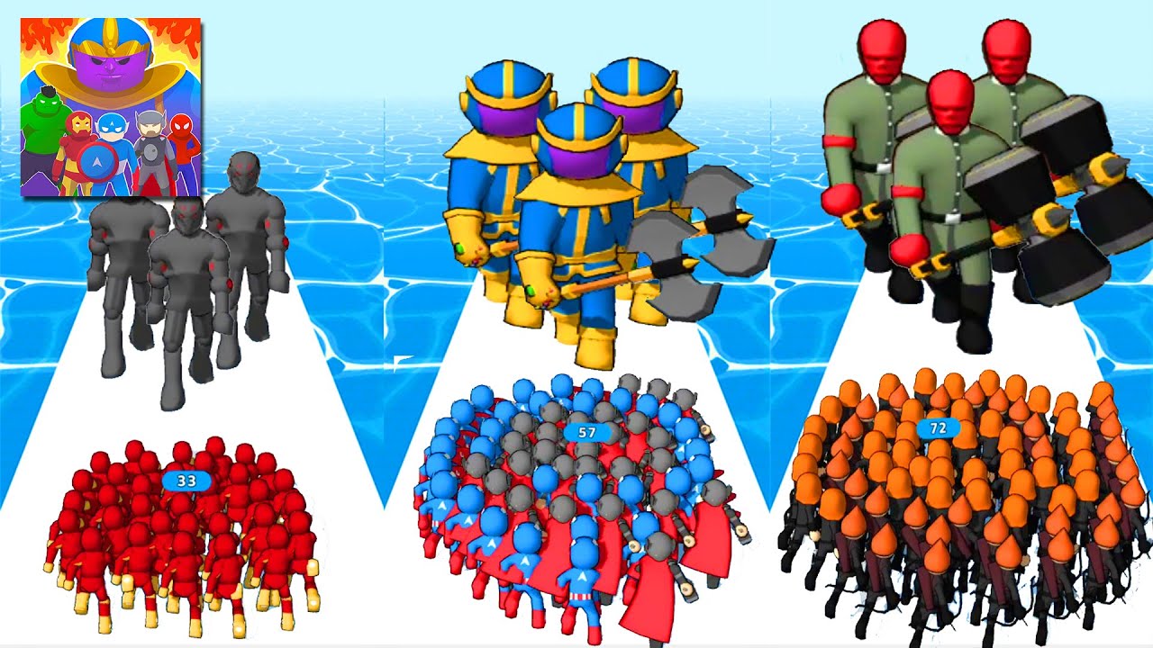 Heroes Assemble All Levels Gameplay Walkthrough iOS,Android Level 21-22 Part2