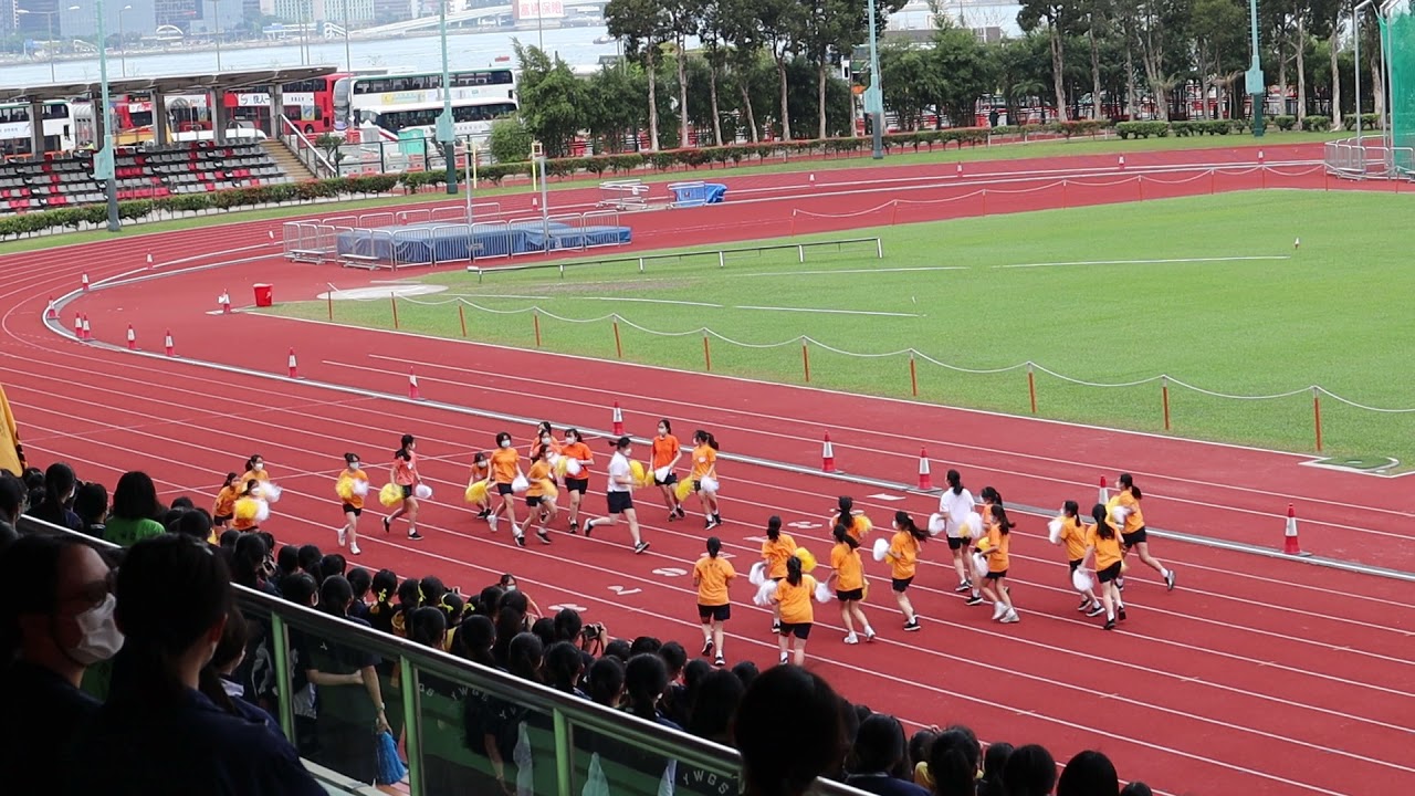 2021-2022 YWGS Sports Day Final Silcocks House cheering performance