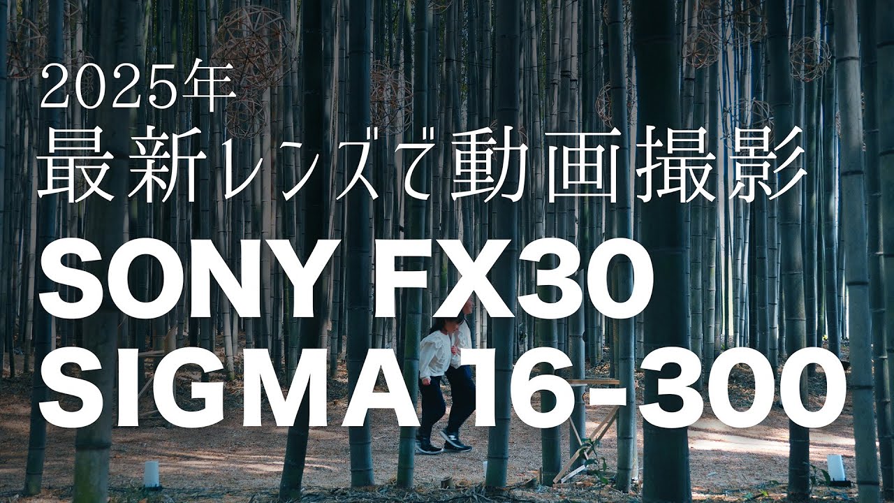 SIGMA 16-300mm + FX30｜最新レンズで動画撮影 - YouTube