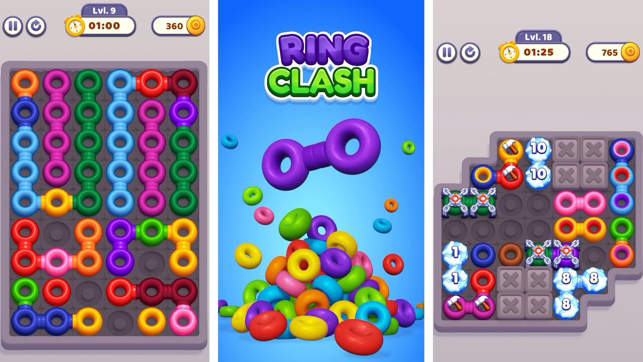Ring Clash Gameplay Levels 1-20 - YouTube