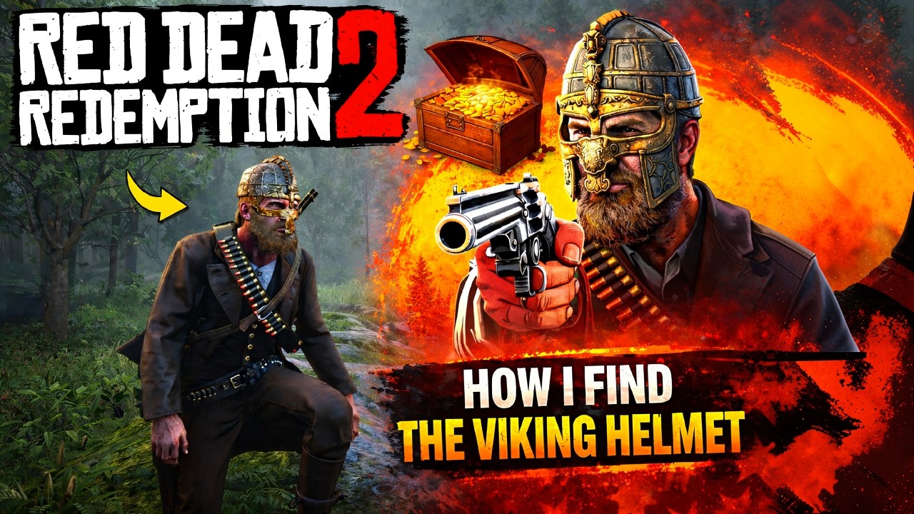 Viking Helmet In Rdr2 How I Found the Viking Helmet in Red Dead Redemption 2 🤯🔥Viking Helmet ...