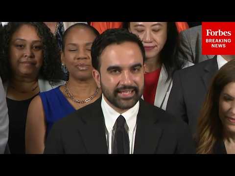 JUST IN: Zohran Mamdani Takes Questions After Announcing Handshake Agreement On NYC's FY27 Budget