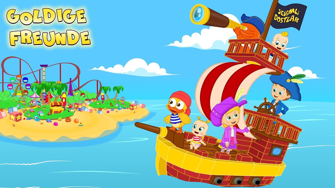 Spielzeuginsel | Kinderlieder zum mitsingen | Goldige Freunde