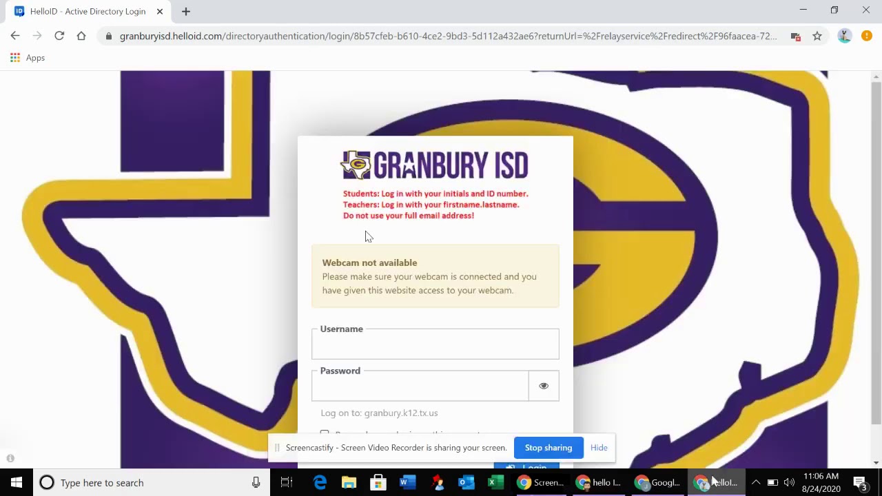 signing-into-a-granbury-isd-student-account-on-a-personal-device-youtube