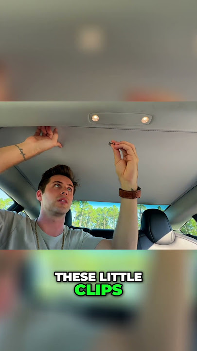 DIY Tesla Sunroof Shade Quick Installation