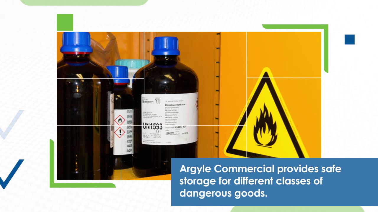 Argyle Commercial Storing dangerous goods can be handled with no problem YouTube
