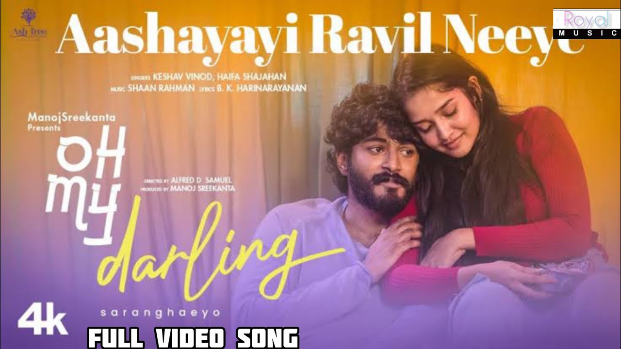 Aashayayi Ravil Neeye Video Song | Oh My Darling Movie Tamil| Anikha S, Melvin B | Shaan R