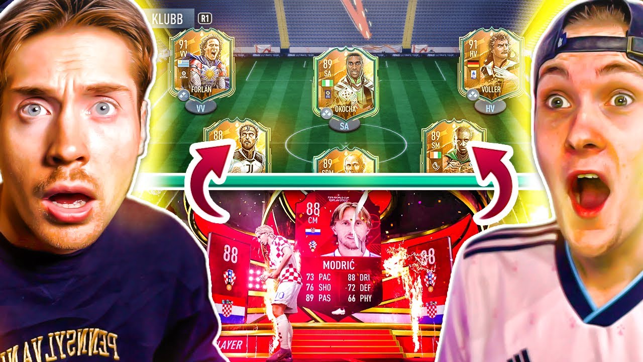 Pakkeåpning Bestemte Mitt Første LAG i World Cup Mode...👀