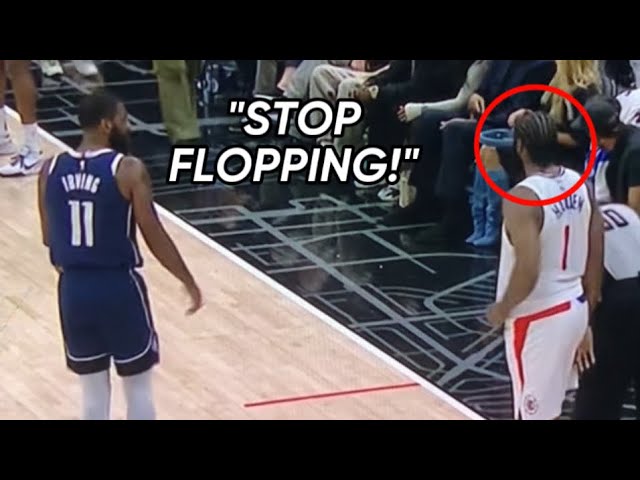 LEAKED Audio Of Kyrie Irving Calling Out James Harden’s Flop: “He’s Been Doing That Sh*t All Series” class=