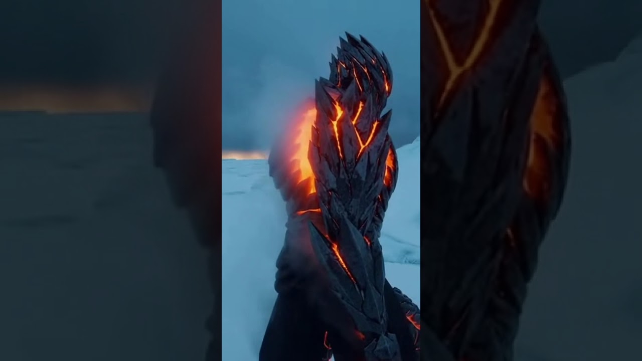 Unstoppable Obsidian Warrior vs Polar Bears ❄️🔥