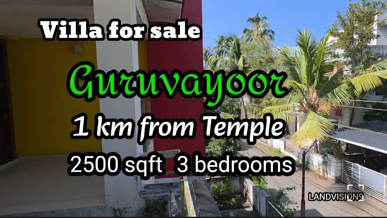 Villa for sale Guruvayoor 