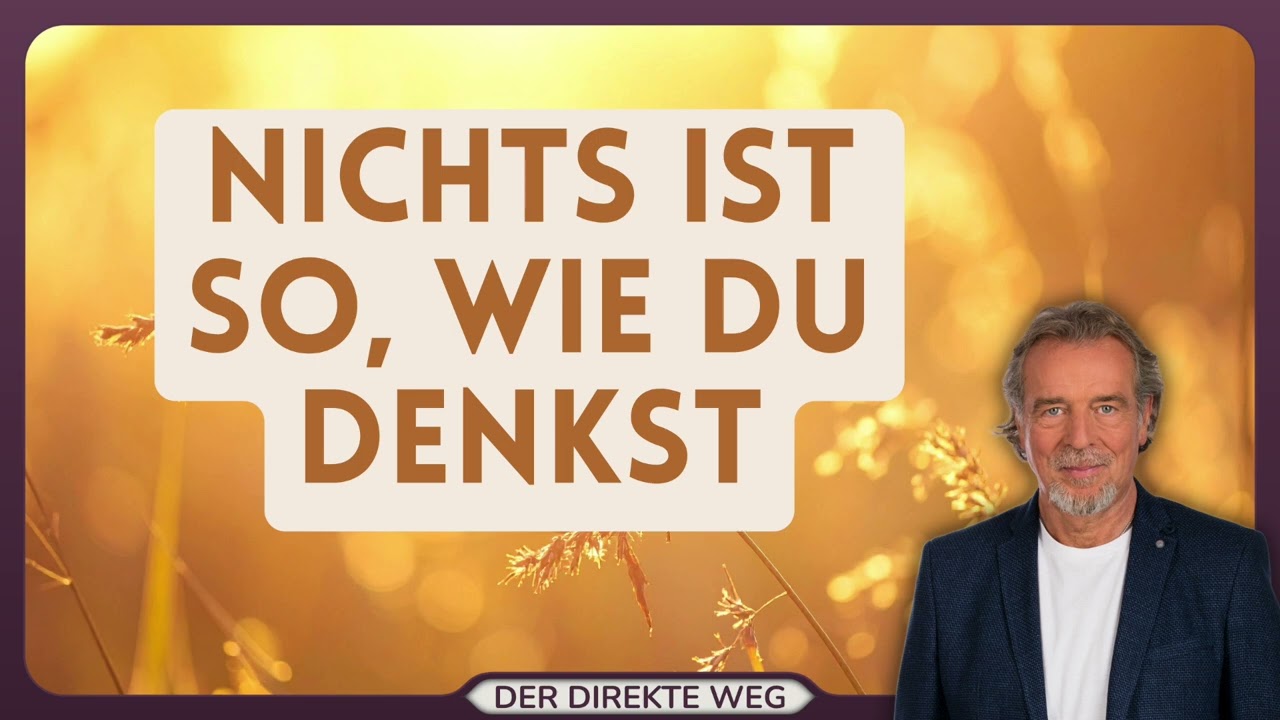 28 Ein Kurs in Wundern EKIW | Vor allem will ich die Dinge anders sehen. | Gottfried Sumser