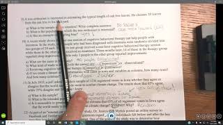 Math 168 Exam 1 Review
