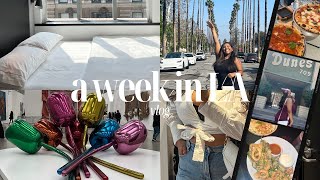 A WEEK IN LA | solo travel, seeing college friends, brunchin' + lots of laughs