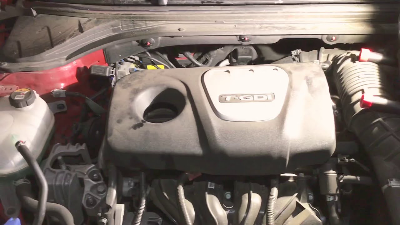 2018 Hyundai Elantra Sport Spark plug Removal - YouTube