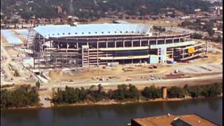 Titans Stadium Construction timelapse