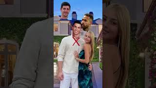 Celebrity Thibaut Courtois & Mishel Gerzig #football #shorts Profile