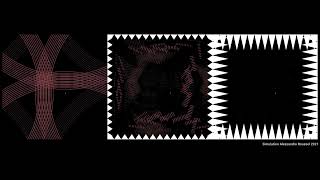 2D Anechoic Particle Wave Simulation