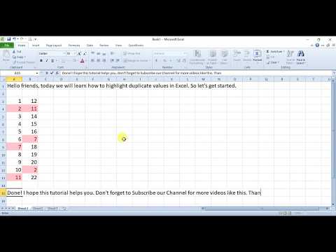 How to Find Duplicates In Two Columns In Excel [Microsoft Office Tips]