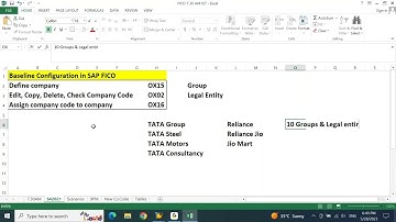 SAP FICO ENGLISH S4HANA2021: Real Time time Baseline configuration -01