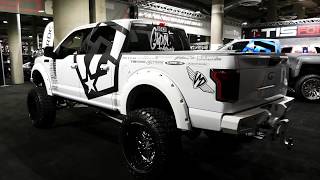 Custom 2017 Ford F-150 Truck - Custom Lifted & TIS Forged Wheels - 2017 LA Auto Show