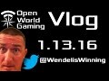 OWG Vlog WendelisWinning 1-13-16