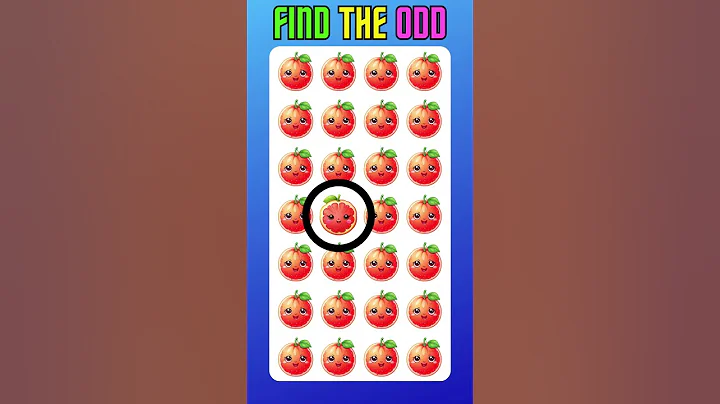 Find the ODD One Out | HOW GOOD ARE YOUR EYES | Emoji Quiz #findtheoddemoji #canyoufindtheoddoneout