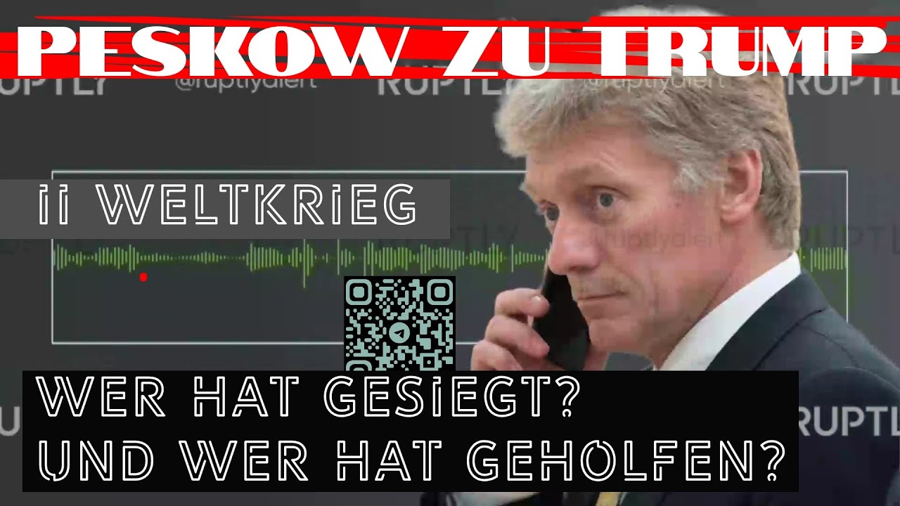 Wer Hat Den 1 Und 2 Weltkrieg Gewonnen Wer hat den Zweiten Weltkrieg gewonnen? | Dmitri Peskow zu Trump - YouTube