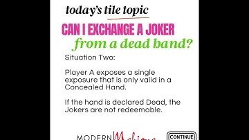Mahjong, Tuesday Daily Talk of the Tiles 8/26/2025 - Are you missing Joker Exchanges from Dead Hand?