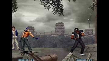 K9999 and KUSANAGI special interaction (KoF 2002)